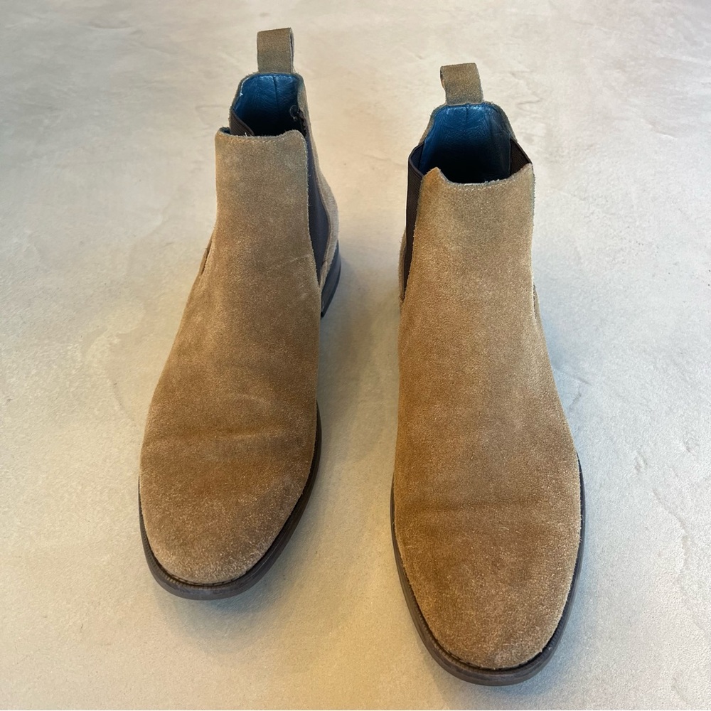 BLAKE MCKAY York Chelsea Boots in Light Brown Suede Size 8 - Picture 3 of 8